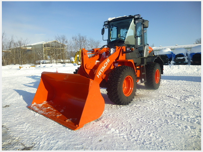 日立建機 ZW100-5B | 北海道のタイヤショベル(ホイールローダー