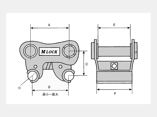 ミクロ クイックヒッチ | 東京都のアタッチメント(建設機械