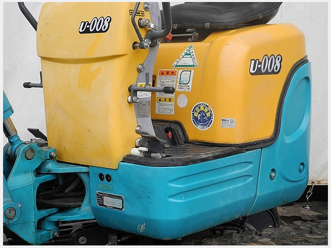 クボタ U-008 | 東京都のミニ油圧ショベル(ミニユンボ) | BIGLEMON