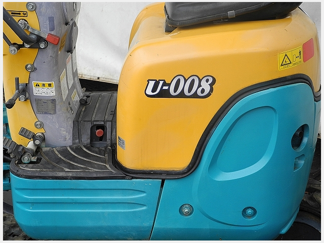 クボタ U-008 | 東京都のミニ油圧ショベル(ミニユンボ) | BIGLEMON