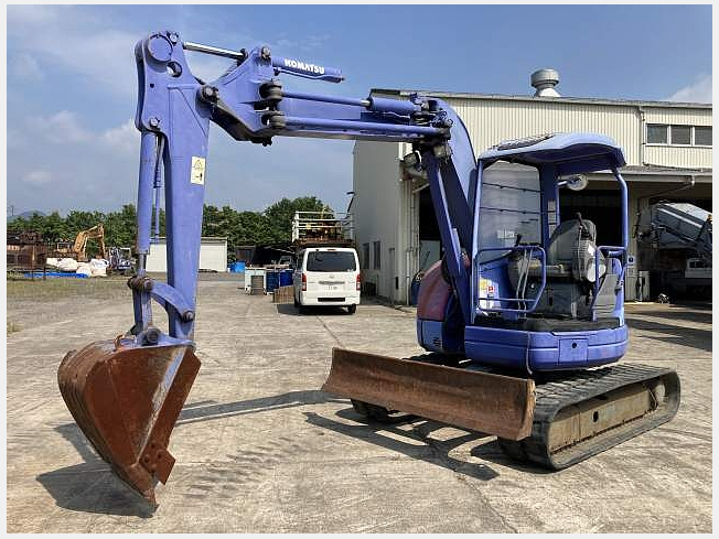 コマツ PC58UU-3E0 | 栃木県のミニ油圧ショベル(ミニユンボ