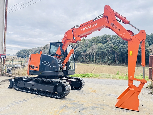ひじき HITACHI ZX75UR-5B (Excavators) at Chiba, Japan | Buy used Japanese