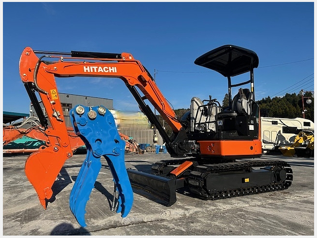 日立建機 ZX35U-5B | 北海道のミニ油圧ショベル(ミニユンボ