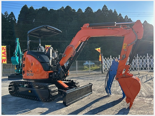 日立建機 ZX30U-5B | 千葉県のミニ油圧ショベル(ミニユンボ