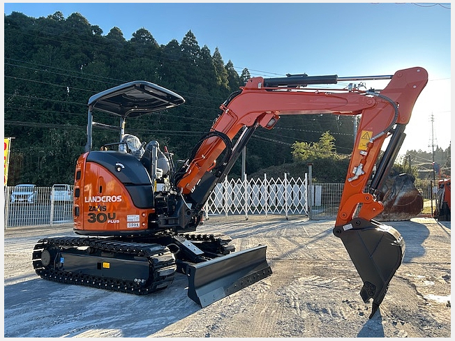 日立建機 ZX30U-5B | 千葉県のミニ油圧ショベル(ミニユンボ