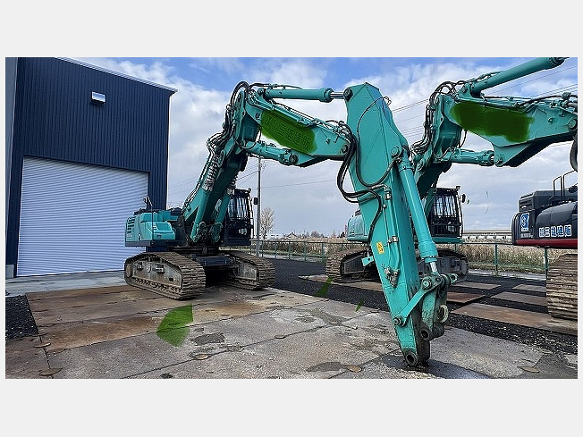 コベルコ建機 SK400DLC 建設機械 グリーン コベルコ建機 SK400DLC 建設機械 グリーン コベルコ建機 SK400DLC 建設