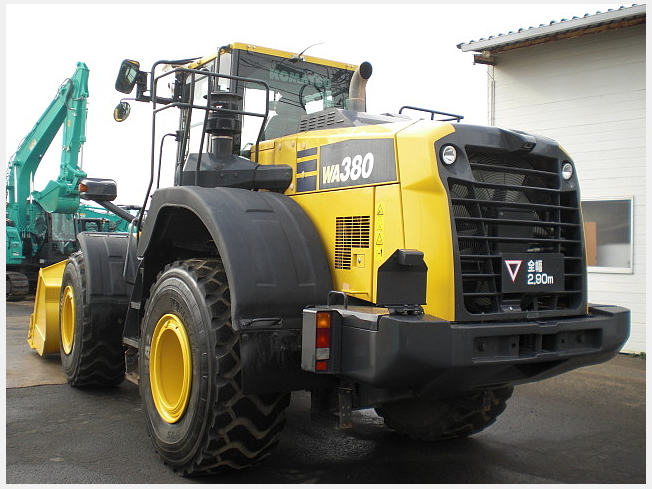 コマツ WA380-8 | 長崎県のタイヤショベル(ホイールローダー