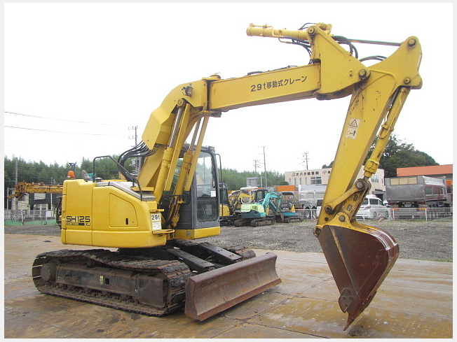 住友建機 SH125X-3B | 茨城県の油圧ショベル(ユンボ) | BIGLEMON 