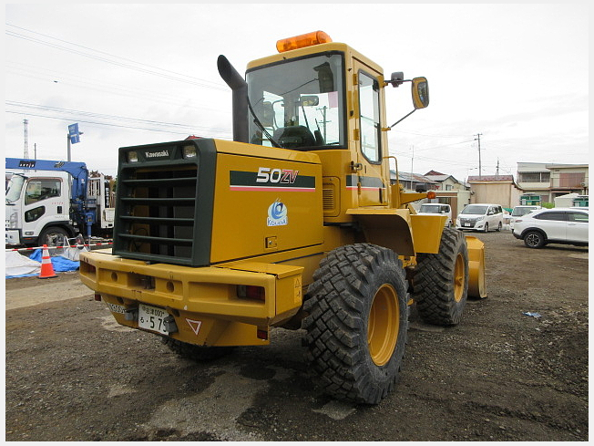 川崎重工業 50ZV-2 | 青森県のタイヤショベル(ホイールローダー