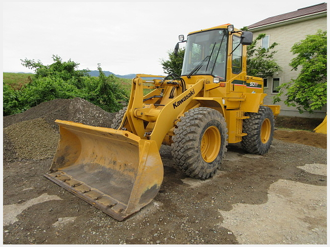 川崎重工業 50ZV-2 | 青森県のタイヤショベル(ホイールローダー