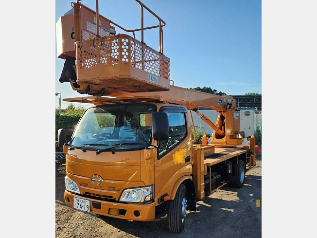 日野 TKG-XZU640F | 千葉県の高所作業車 | BIGLEMON（ビッグレモン