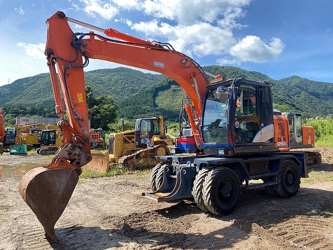 HITACHI ZX125W-6 (Excavators) at Tochigi, Japan | Buy used