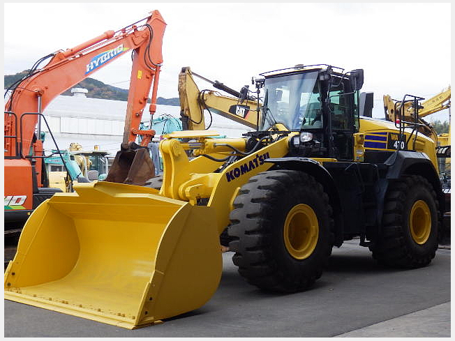 コマツ WA470-10 | 福岡県のタイヤショベル(ホイールローダー