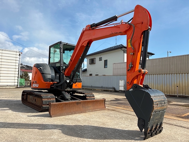 HITACHI ZX50U-5B (Mini excavators) at Fukushima, Japan | Buy used