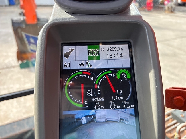 HITACHI ZX135USOS-6 (Excavators) at Fukushima, Japan | Buy used