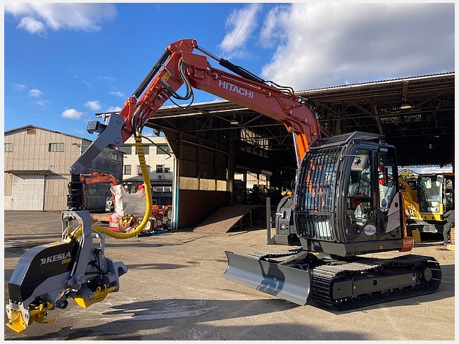 HITACHI ZX75USL-5B (Forestry machinery) at Okayama, Japan | Buy