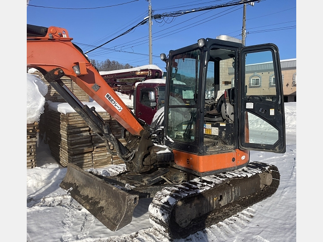 日立建機 ZX40U-5B | 北海道のミニ油圧ショベル(ミニユンボ