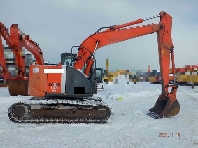 日立建機 ZX135US-3 | 石川県の油圧ショベル(ユンボ) | BIGLEMON