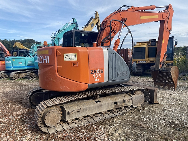 HITACHI ZX135US-3 (Excavators) at Tochigi, Japan | Buy used