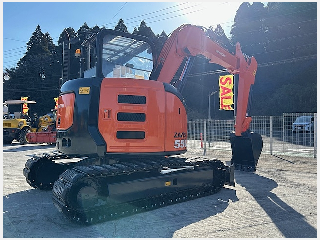 日立建機 ZX55UR-5B | 千葉県のミニ油圧ショベル(ミニユンボ