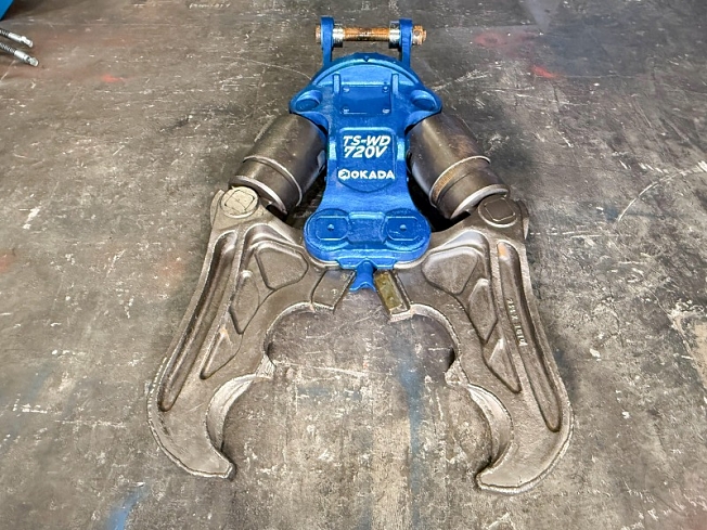 オカダアイヨン 大割機 | 広島県のアタッチメント(建設機械