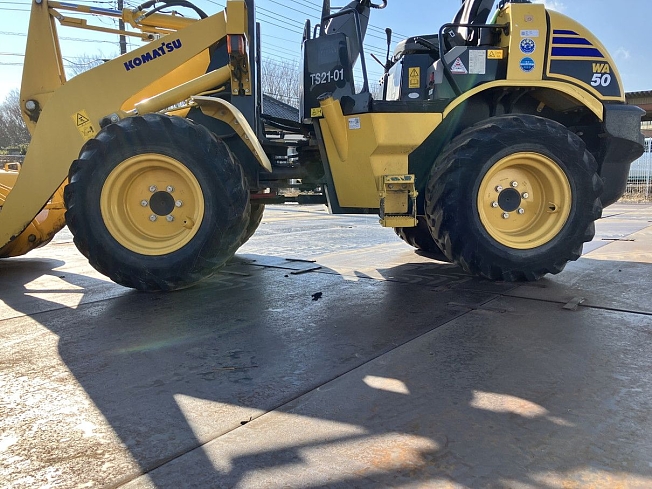 コマツ WA50-8 | 茨城県のタイヤショベル(ホイールローダー