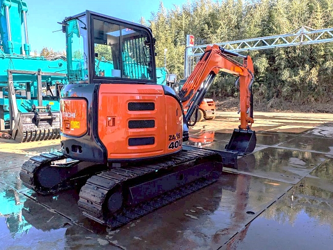 日立建機 ZX40U-5A | 千葉県のミニ油圧ショベル(ミニユンボ