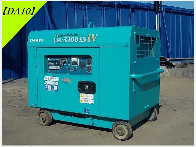 DENYO DA-3100SS-IV (Generators) at Chiba, Japan | Buy used 
