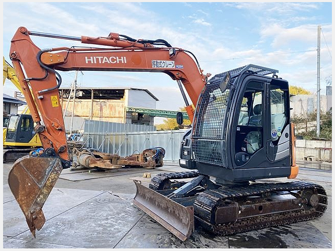 【ゆうりん】#B 80×150×5 日立建機 ZX75US-5B | 大阪府の油圧ショベル(ユンボ) | BIGLEMON