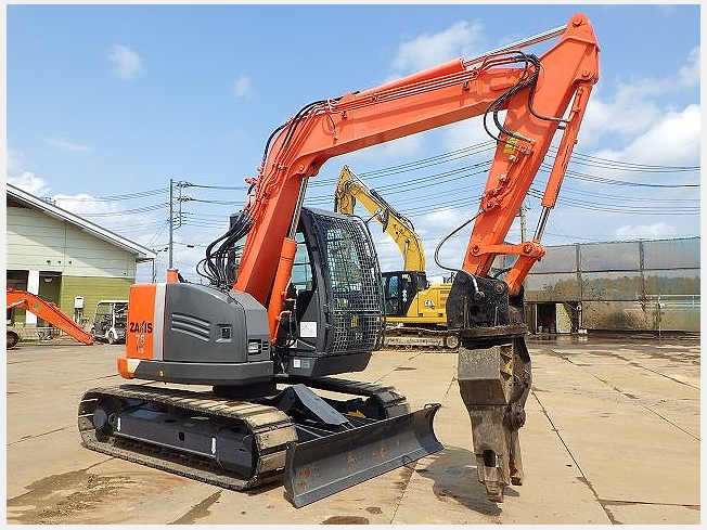 HITACHI ZX75US-3 (Excavators) at Oita, Japan | Buy used Japanese