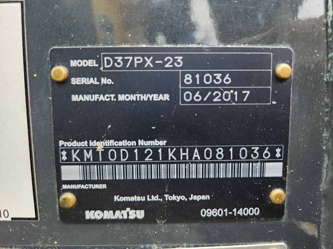 コマツ D37PX-23 | 兵庫県のブルドーザー | BIGLEMON（ビッグレモン