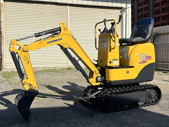 【V-0007】ヤンマー　SV05-B　ミニ油圧ショベル　ユンボ　バックホー　1tクラス　アワーメーター40h　スペアキー付 ヤンマー SV05(SV05-B) | 千葉県のミニ油圧ショベル(ミニユンボ