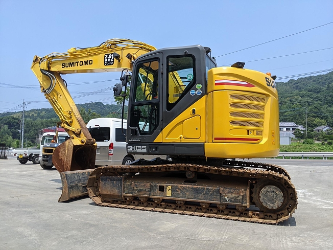 住友建機 SH135X-7 | 大分県の油圧ショベル(ユンボ) | BIGLEMON