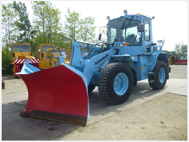 KAWASAKI 65ZV-2 (Wheel loaders) at Hokkaido, Japan | Buy used