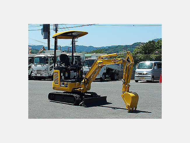コマツ PC18MR-3 | 和歌山県のミニ油圧ショベル(ミニユンボ