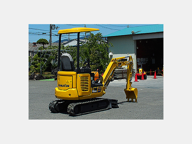KOMATSU PC18MR-3 (Mini excavators) at Wakayama, Japan | Buy used