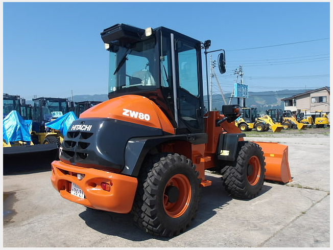 日立建機 ZW80 | 新潟県のタイヤショベル(ホイールローダー