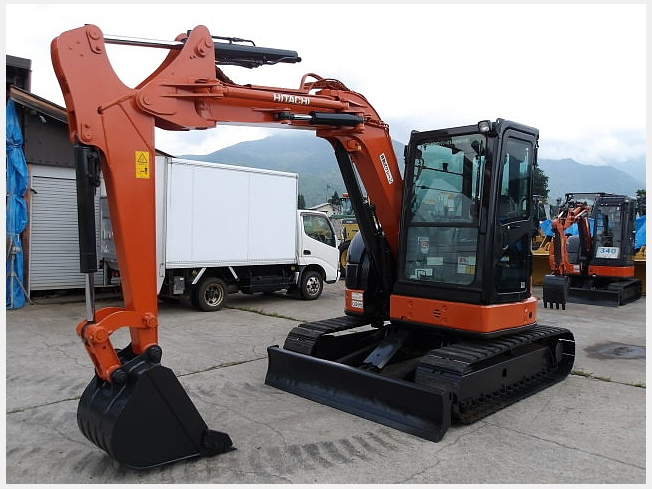 HITACHI ZX55UR-5B (Mini excavators) at Niigata, Japan | Buy used