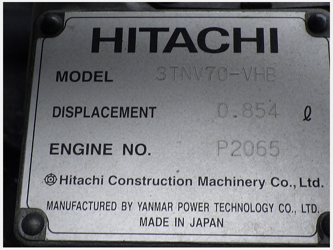 HITACHI ZX10U-2 (Mini excavators) at Hyogo, Japan | Buy used