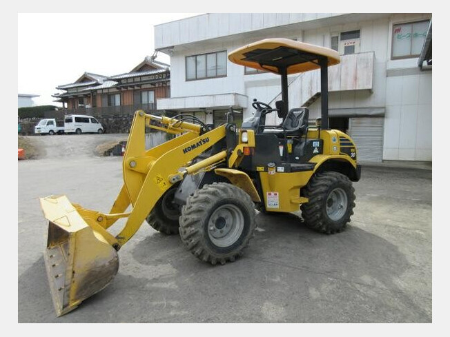 コマツ WA30 ホイールローダー 重機 建機 ミニチュア