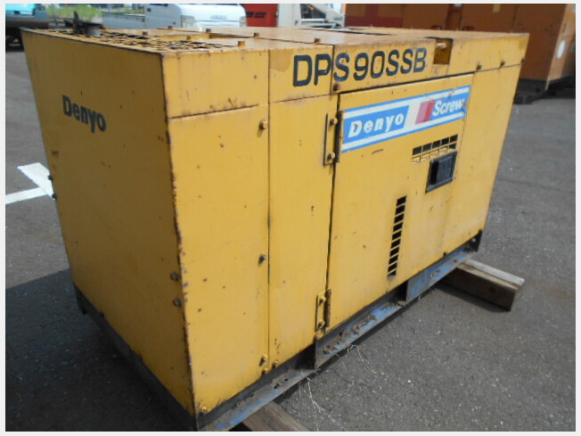 コンプレッサー デンヨー DPS-90SSB2 1990年 1,565h
