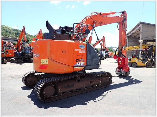 日立建機 ZX135USK-6 | 岡山県の油圧ショベル(ユンボ