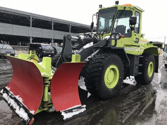 レア】北海道開発局 川崎重工 除雪ドーザ KLD-70ZⅢ ホイールローダー