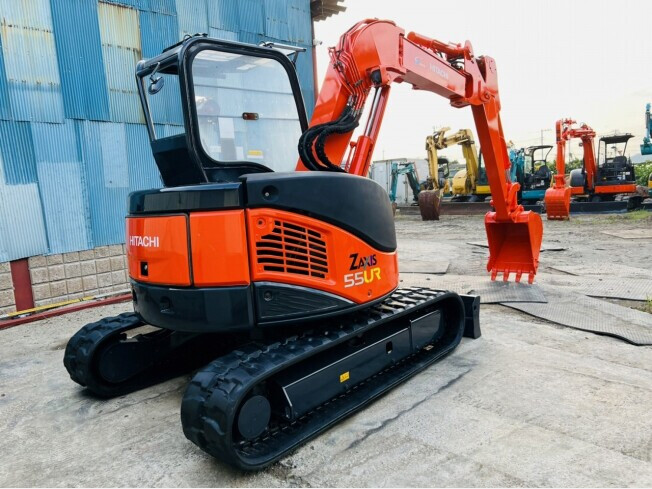 HITACHI ZX55UR-2 (Mini excavators) at Chiba, Japan | Buy used 