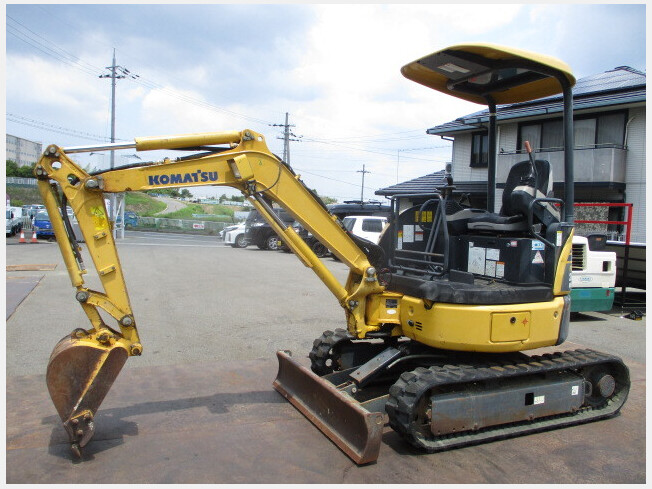 コマツ PC20MR-3 2トンクラス 全塗装済 倍速 ミニ油圧ショベル ユンボ