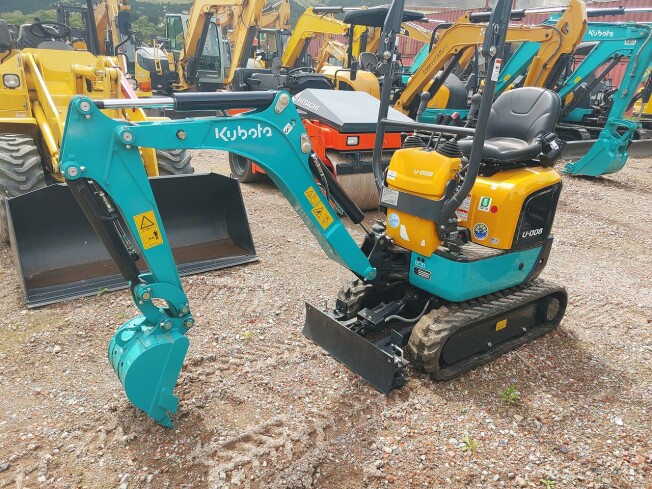 クボタ　U-008 レンコン掘り仕様 クボタ U-008 レンコン掘り仕様