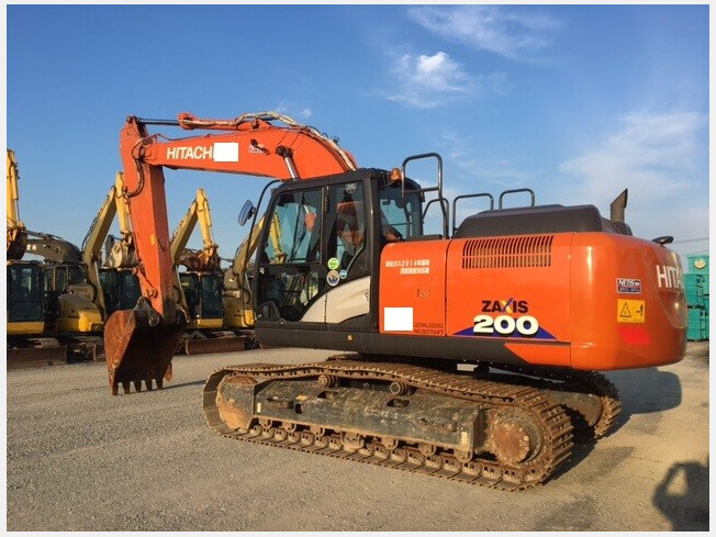 日立建機 ZAXIS 200-6 1/50 回転フォーク、リフマグセット - 模型