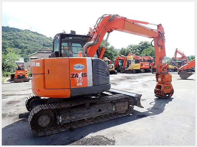 HITACHI ZX75US-3 (Excavators) at Okayama, Japan | Buy used