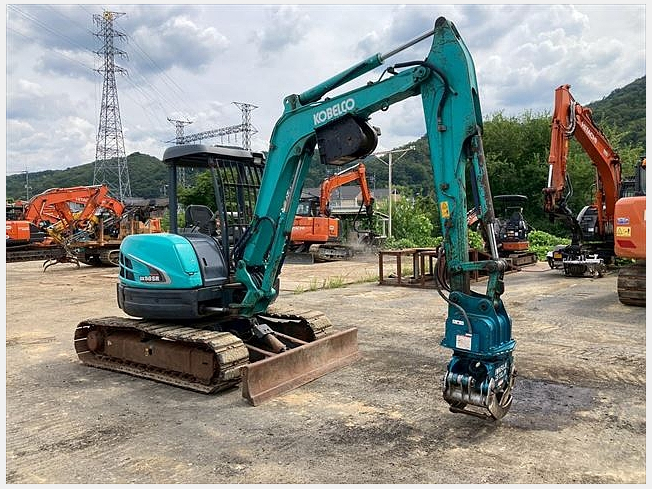 コベルコ建機 SK50SR-5 | 岡山県のミニ油圧ショベル(ミニユンボ