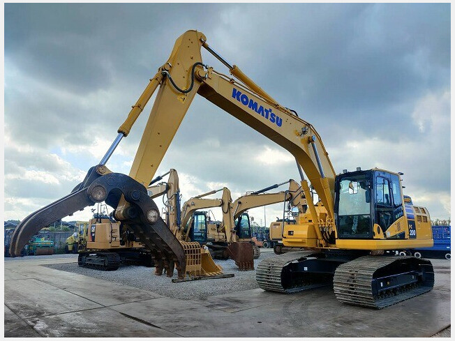 KOMATSU PC200-11 EXCAVATOR イエロー×ブラック | www